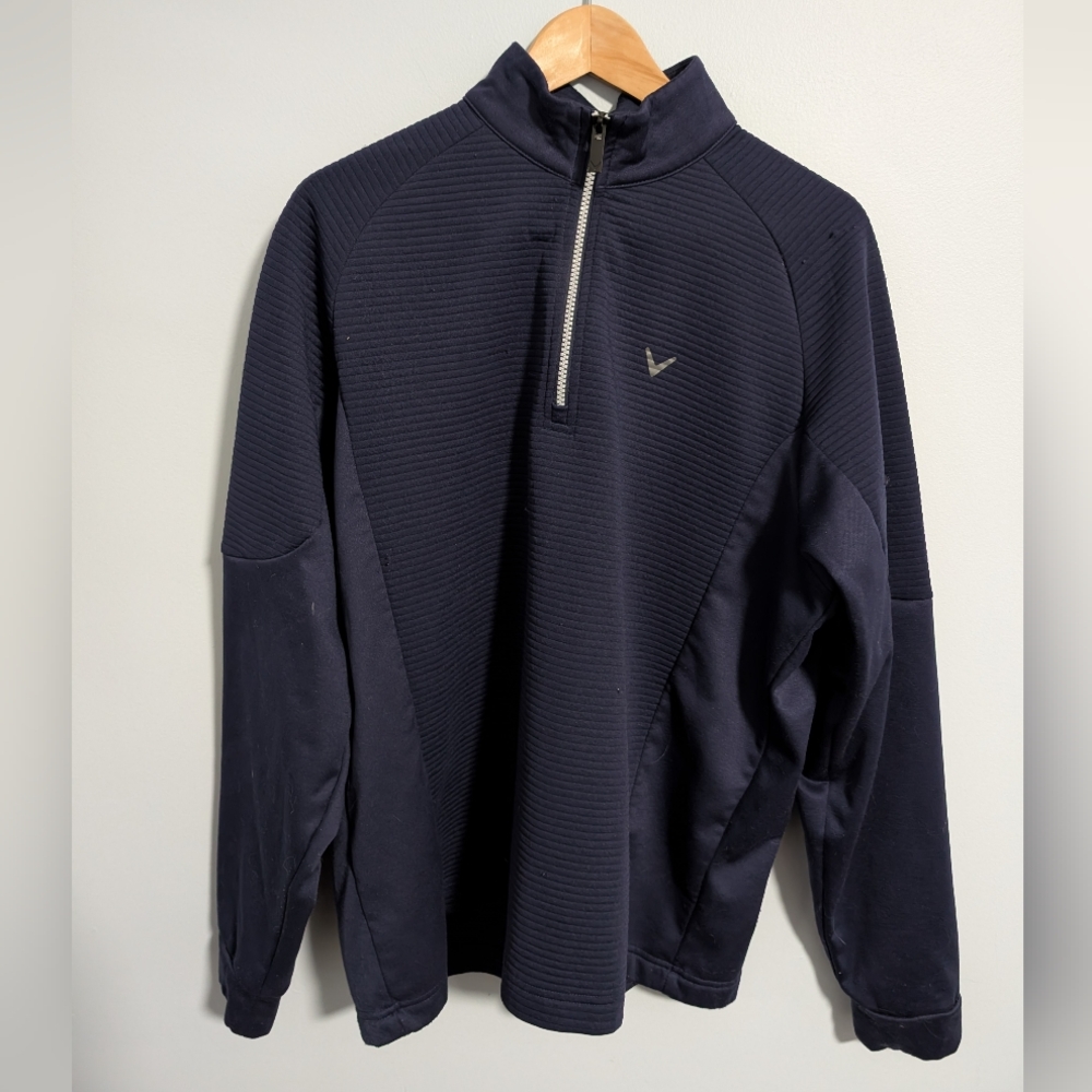 Callaway Dark Blue Opti-Dri Pullover